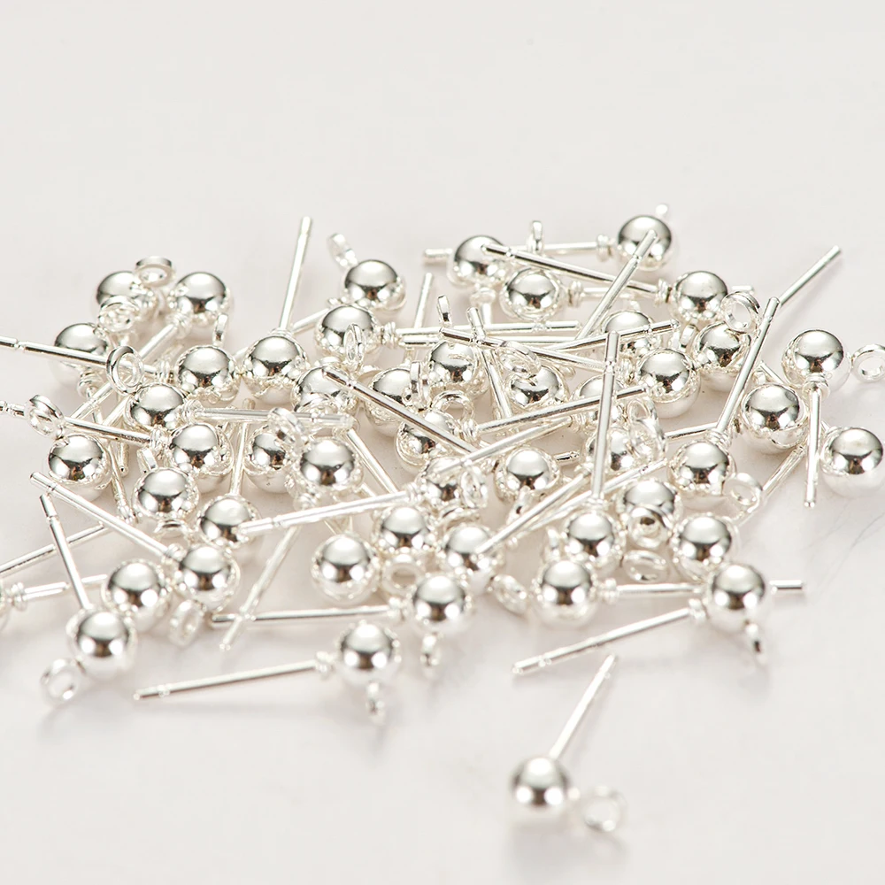 Earring Basic Pins 50pcs for DIY Handmade Earring Jewelry Making