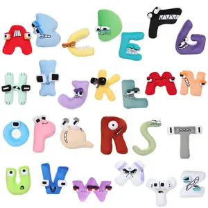 moobom Alphabet Lore But Are Plush Toy Arabic Numerals Stuffed