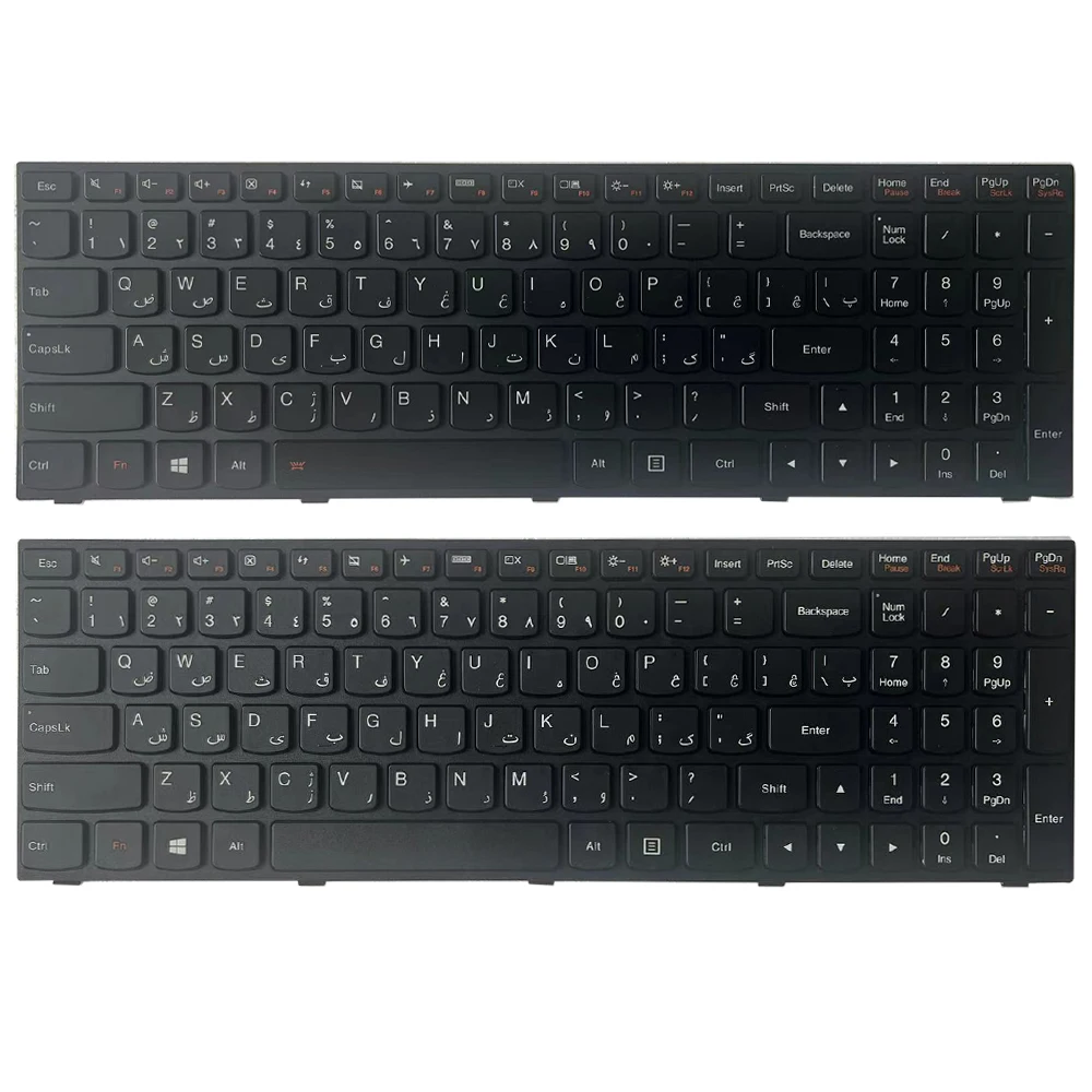 Nuovo Arabo Tastiera Per Lenovo G50 G50-30 G50-45 G50-70 G50-70A G50-70At G50-70H G50-70M G50-80 Ar Nero