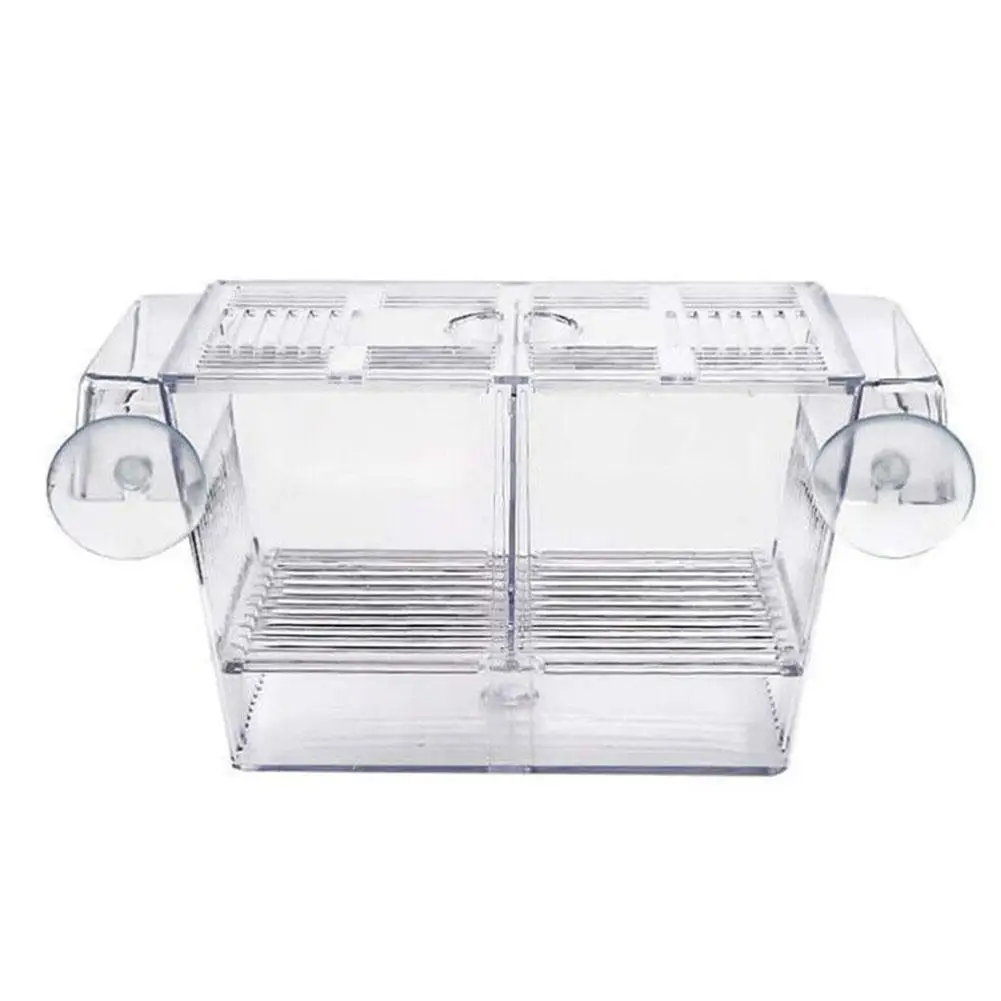 Fish Aquarium Fish Breeding Box Multifunctional Fish Aquarium Fish Breeding Isolation Box Clear Acrylic Aquarium Breeder Tank Guppies Hatching Incubator