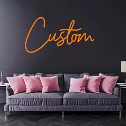 Personalized USB - Powered Neon Wall Decor with Crown - Perfect Gift for Weddings, Birthdays, and Room Ambiance (Orange)