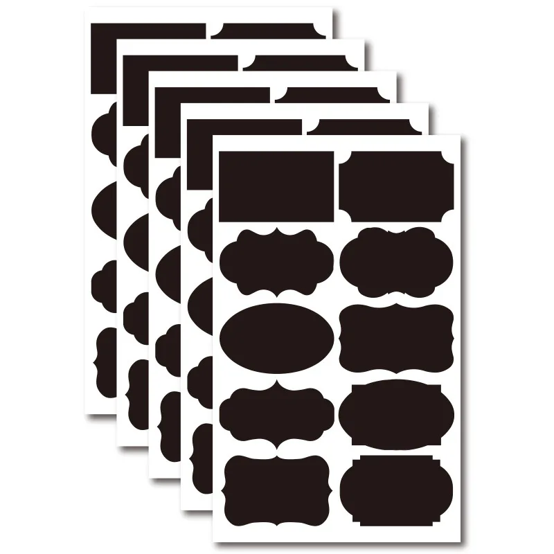 Label Stickers Chalkboard Label Stickers Kitchen Jar Stickers
