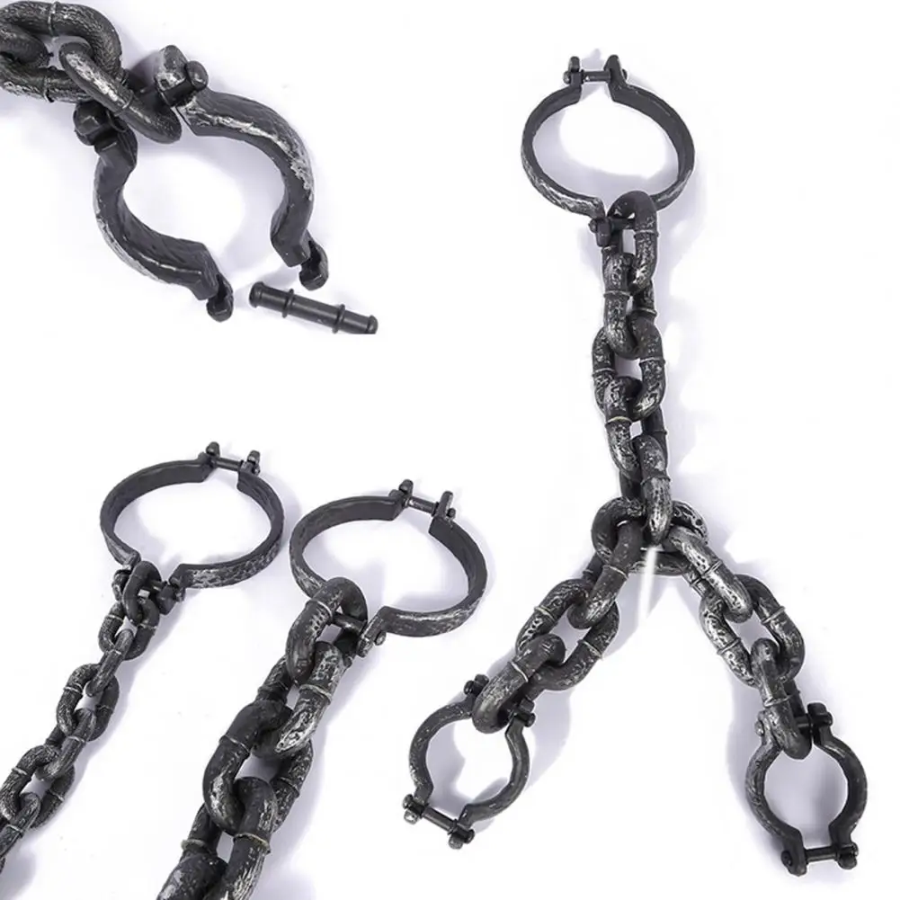 Milisten Cadena De Plástico Simulada Para Decoración Halloween Accesorio Cosplay Terrorífico Para Fiestas Y Disfraces