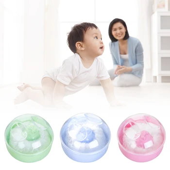 Body Cosmetic Powder Soft Body Baby Face Comfortable Sponge Infant Puff Bath Puff Box Powder Case Talcum Women Makeup Wholesale
