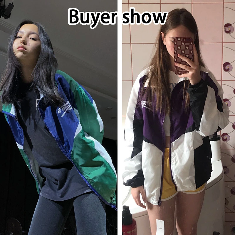 n College Style Varsity Jacket New Casual Couples Letter Embroidery Bomber Jackets Street Loose Patchwork Zipper Coat_voghion.com