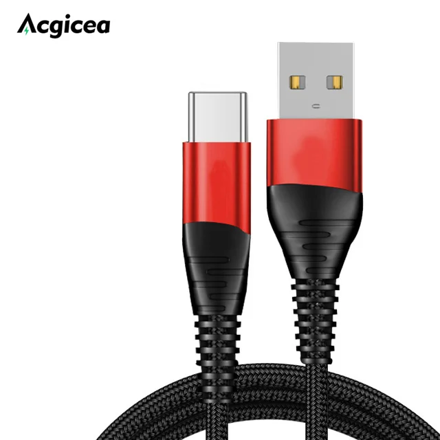 Type C USB Micro Cable For Samsung Xiaomi Huawei Phone Fast Charging Date Cable Micro USB Type C Quick Charge Nylon Data Cables hdmi phone to tv Cables