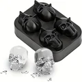 4 Skeleton ice cube