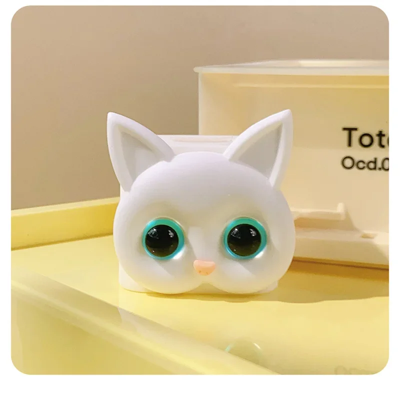 Cute 3D Cat Organizer Data Line Management Charging Safe Plug Protection Winder USB Protector Cover for Apple IPhone 18/20W