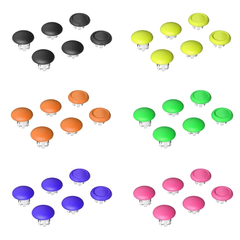 6Pcs Thumbstick Grips Caps Joystick Rocker Cover Per Ps5 Edge Elite Joystick Gamepad Joystick Grip Controller Accessorio