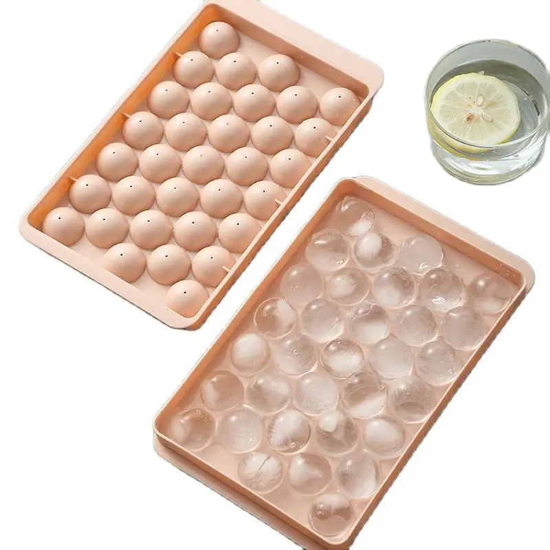 33 Ice Boll Hockey PP Mold for Ice Cubes