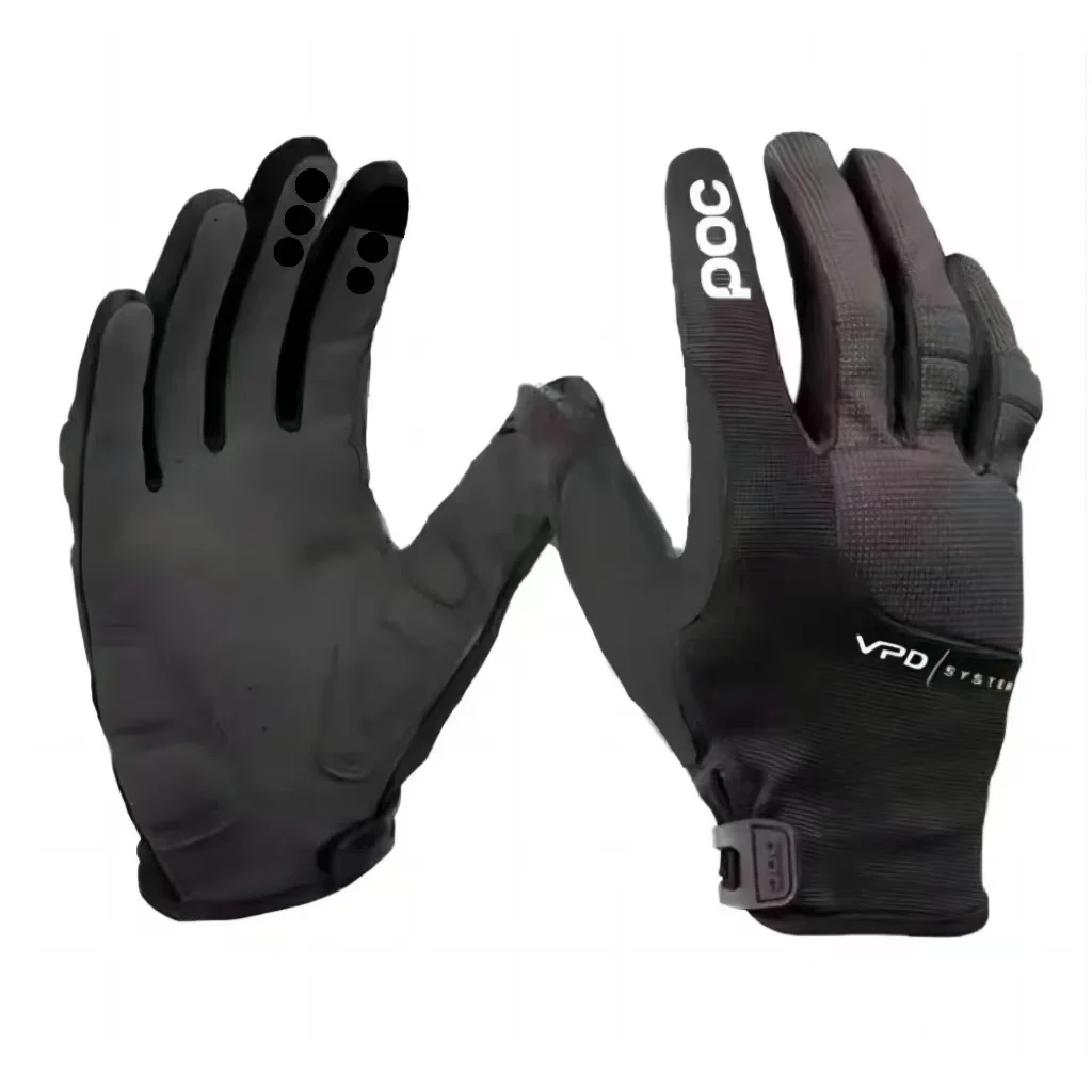 25 poc 2 colour dh mx bike long finger all-season model wearable and comfortable riding gloves universal 4