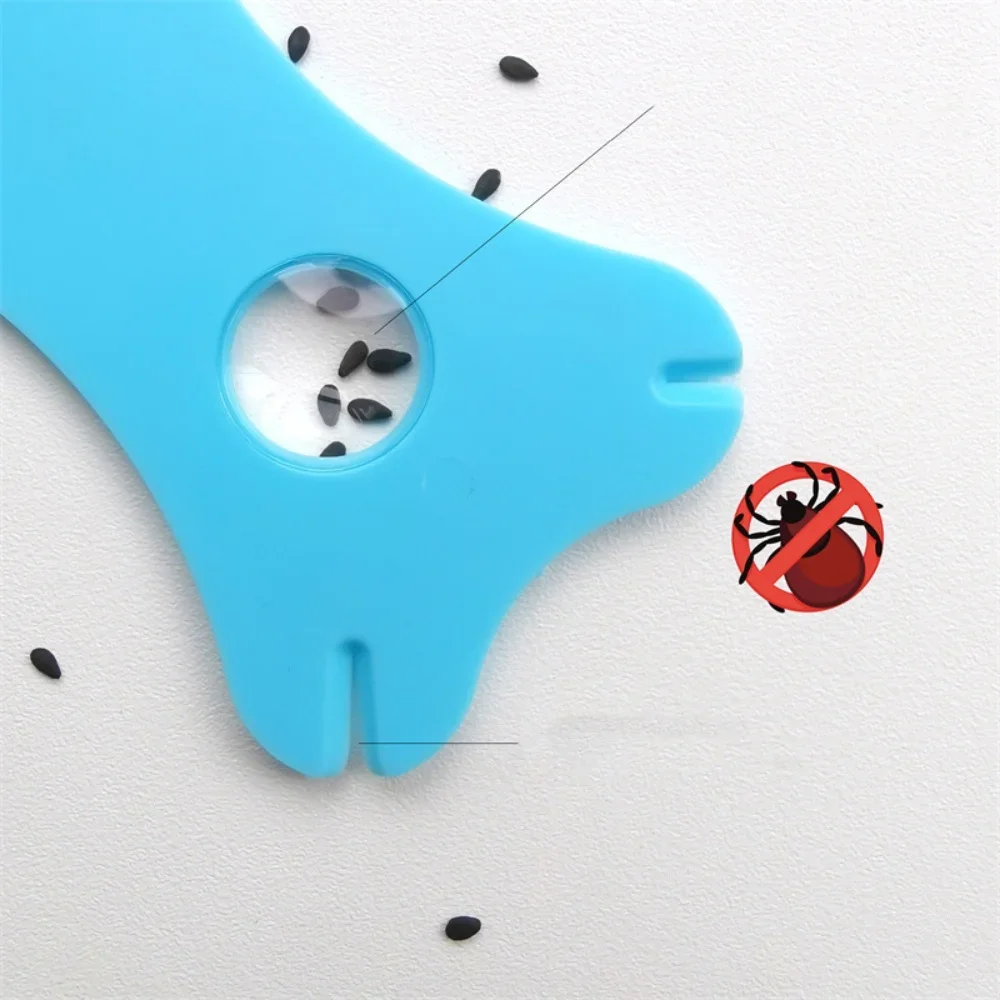 Description Picture 3 of itemTick Removal Card with Magnifying Glass – Flea & Tick Remover for Pets, Dog & Cat, Prevention Supplies