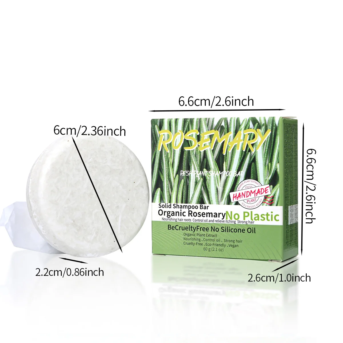 60g Natural fragrance rosemary shampoo soap, handmade soap oil control and dandruff removal soap for both men and women 6 60g Natural fragrance rosemary shampoo soap, handmade soap oil control and dandruff removal soap for both men and women 6