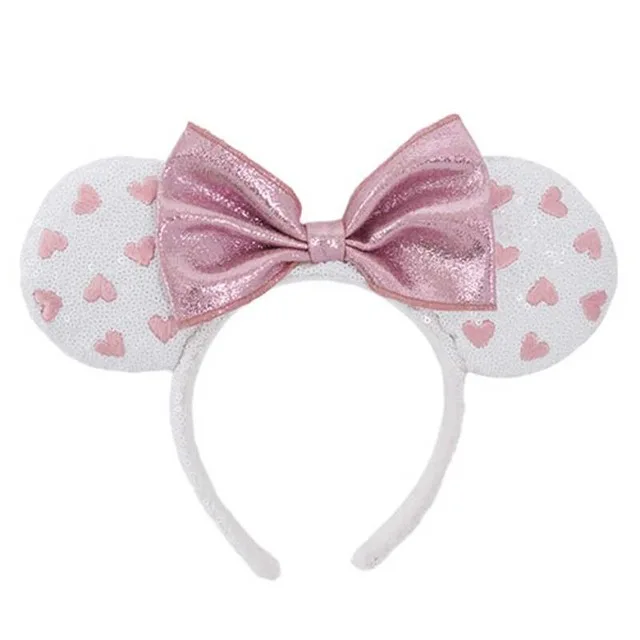 2022 Disney Mickey Ears Headband Firework Headband with Castle Peter Pan Cosplay Hairband Disneyland Letter Headband Gift Mickey Headband 45