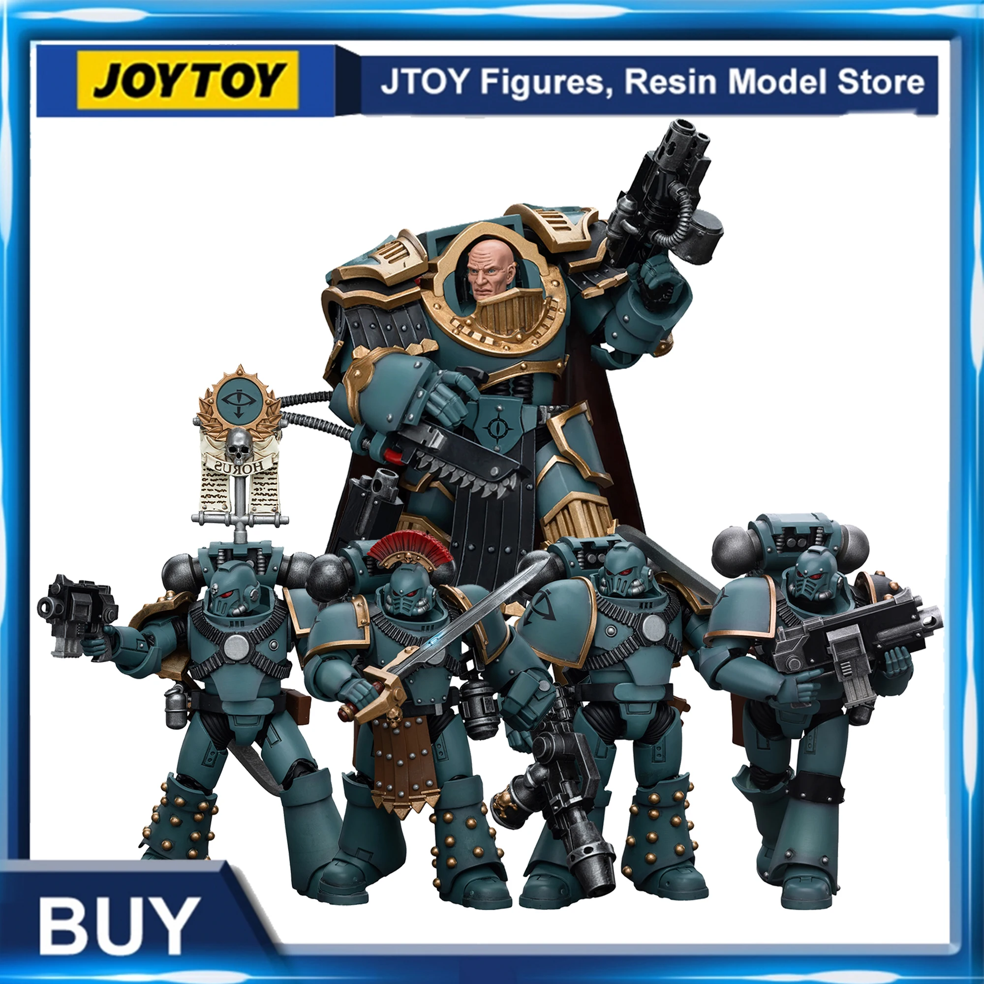 [Предзаказ] экшн-фигурки JOYTOY Warhammer 30 к «гарус герси» 1/18, игрушки-модели из аниме «сыны Хоруса MKVI», тактическая команда, подарки