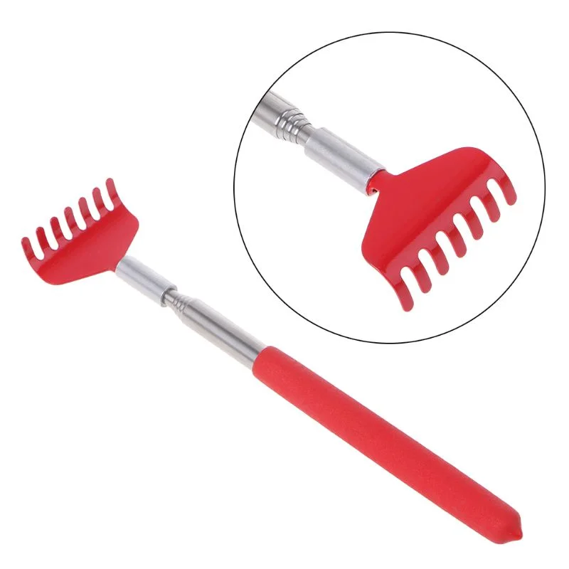 1pcs Back Scratcher Telescopic Scratching Backscratcher Massager Back Scraper Extendable Telescoping Itch Health Care Relaxation