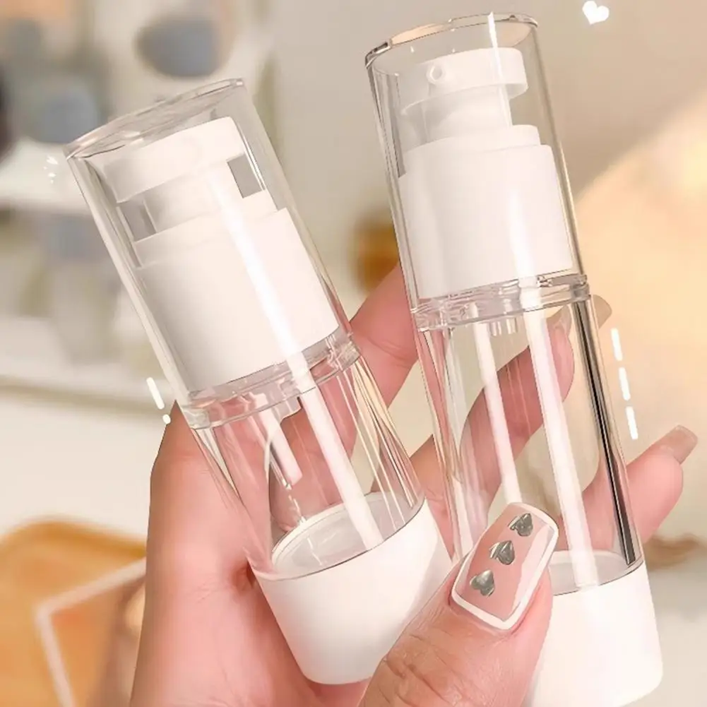 30/50/100ML Lotion Bottle Leak Proof Reusable Press Shampoo Conditioner Cosmetic Bottle Refillable Spray Bottle Empty Container