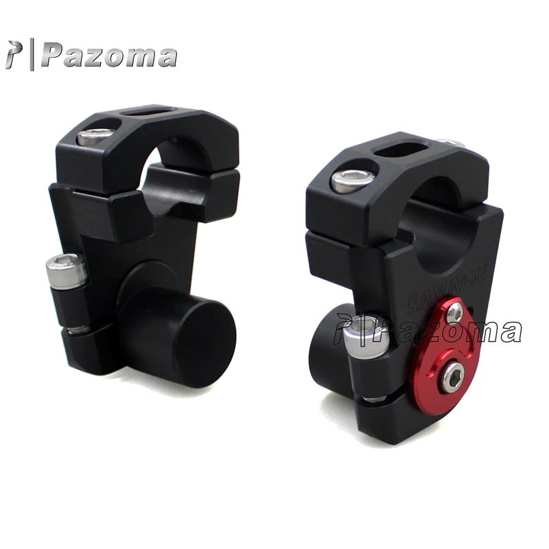 

Wholesale 28MM Aluminum Motorcycle HandleBar Mount Clamps Riser 1 -1/8"