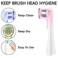 Couvercles anti-poussière pour brosse à dents électrique, 2 à 8 pièces, couleurs, capuchons compatibles avec la série Braun Oral B & iO, protecteur de tête 3