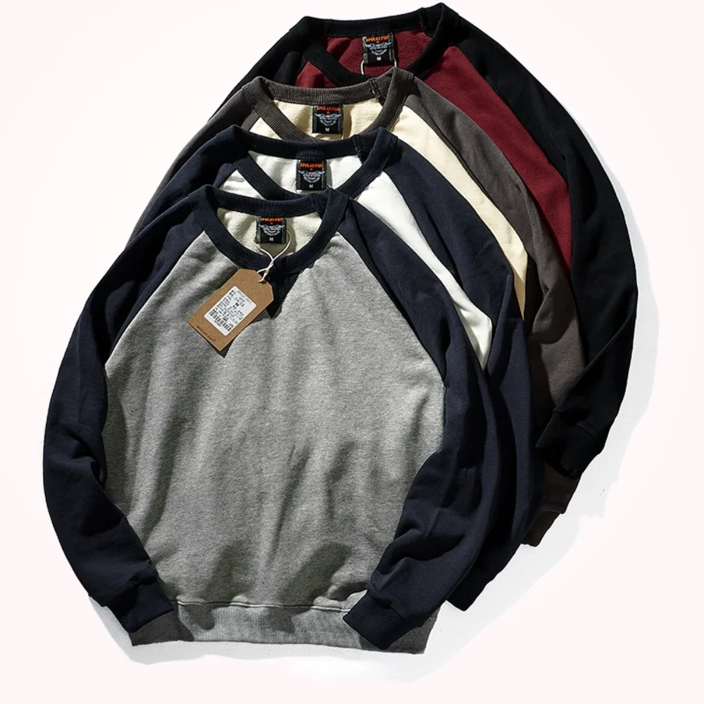 

Мужской вязаный свитер с длинными рукавами, спортивный пуловер в стиле пэчворк, осень 2023