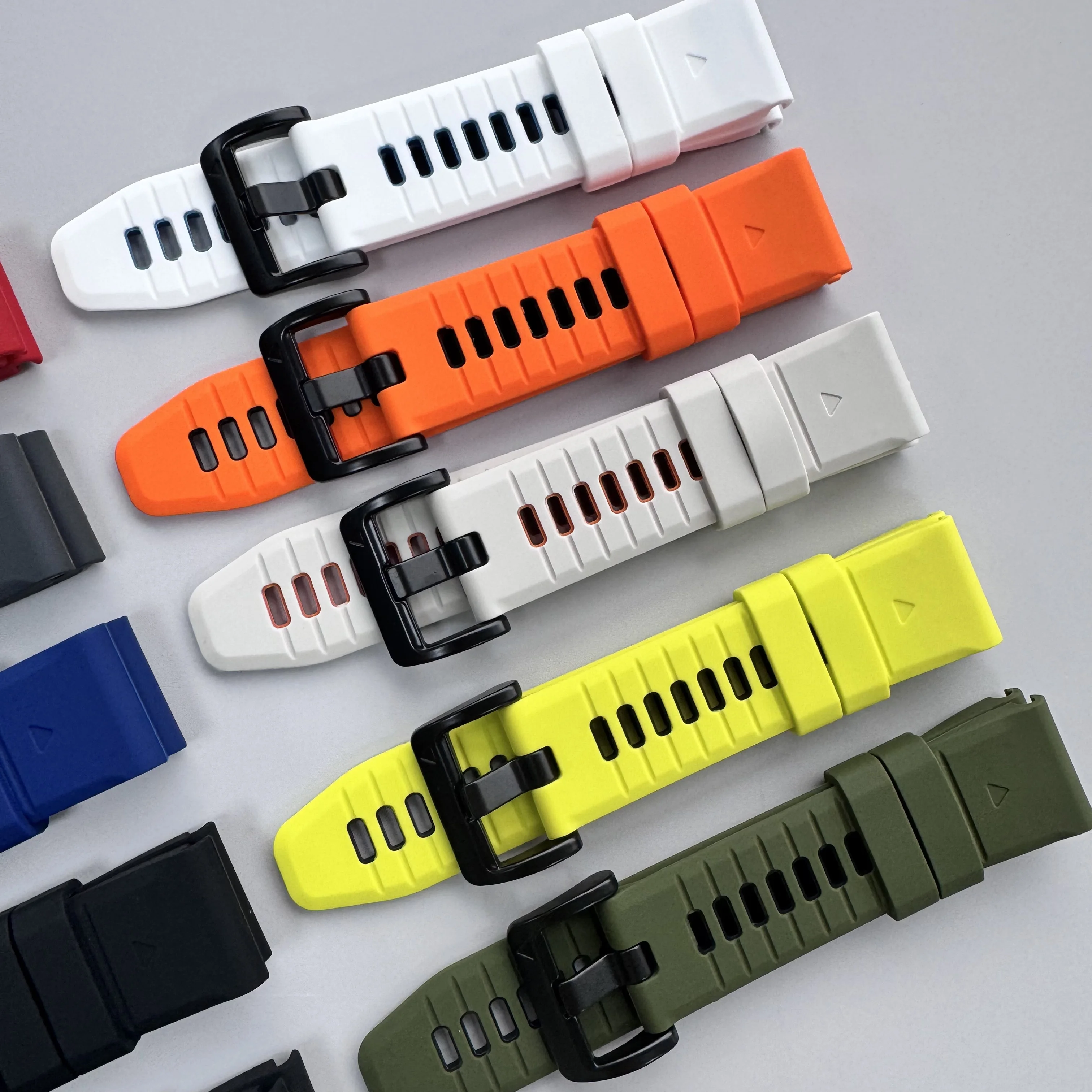 Enhanced Sport Silicone Strap - QuickFit Design