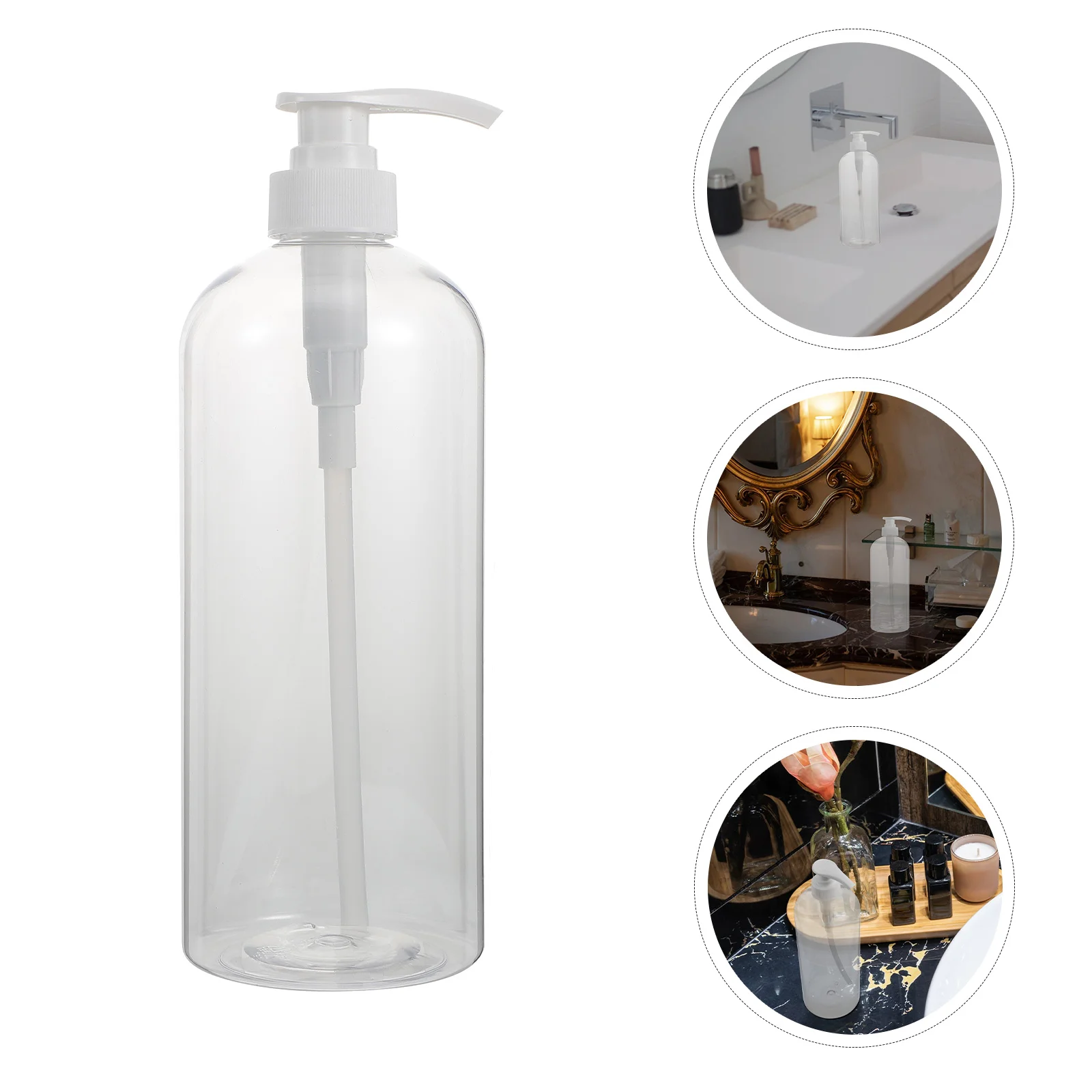 

Empty Bathroom Portable Soap Dispensers Shampoo Lotion Shower Gel Bottles Refillable Bottle Pressing Lotion Bottle