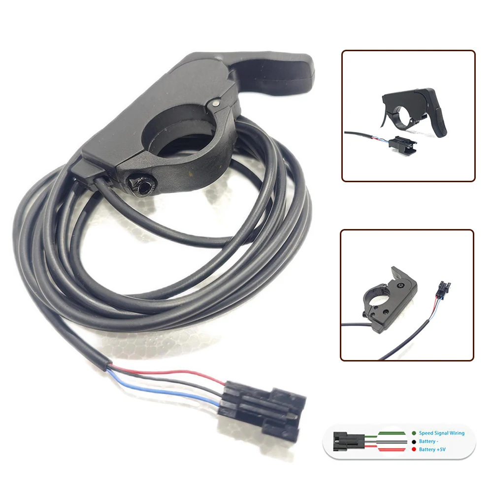 

140X Thumb Throttle Electric E Bike Thumb Speed Control Electric E Bike Release Trigger Speed Motorcycle Modification