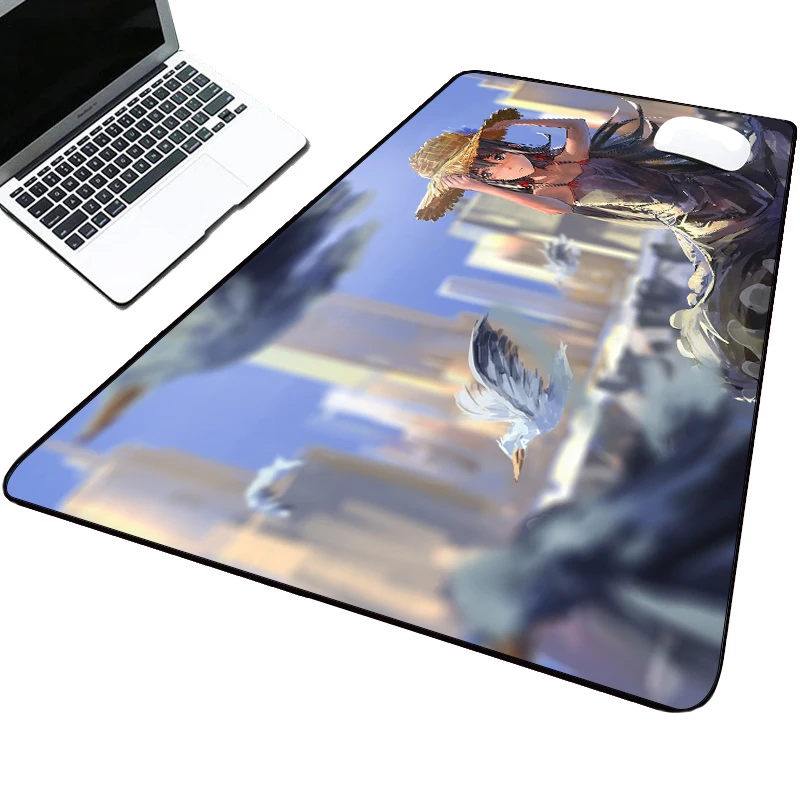 Yui Yuigahama Oregairu Computer Mouse Pad Sexy Mouse Pad Rest Anime Mats Gamer Mat 350X600X2MM Diy Laptop Mesa Gaming