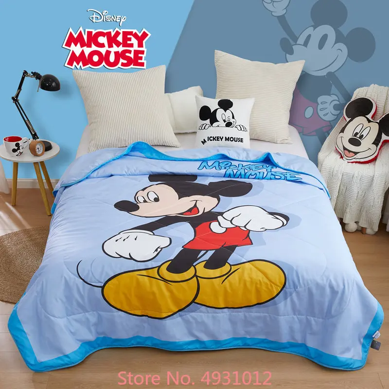 

Disney Sofia Frozen Elsa Anna Princess Mickey Dumbo Baby Summer Quilt Air Condition Blankets 120x150cm for Child Adult Gift