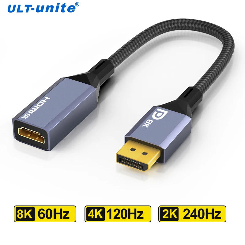 Display Port Hdmi Male To Displayport Female Converter DisplayPort