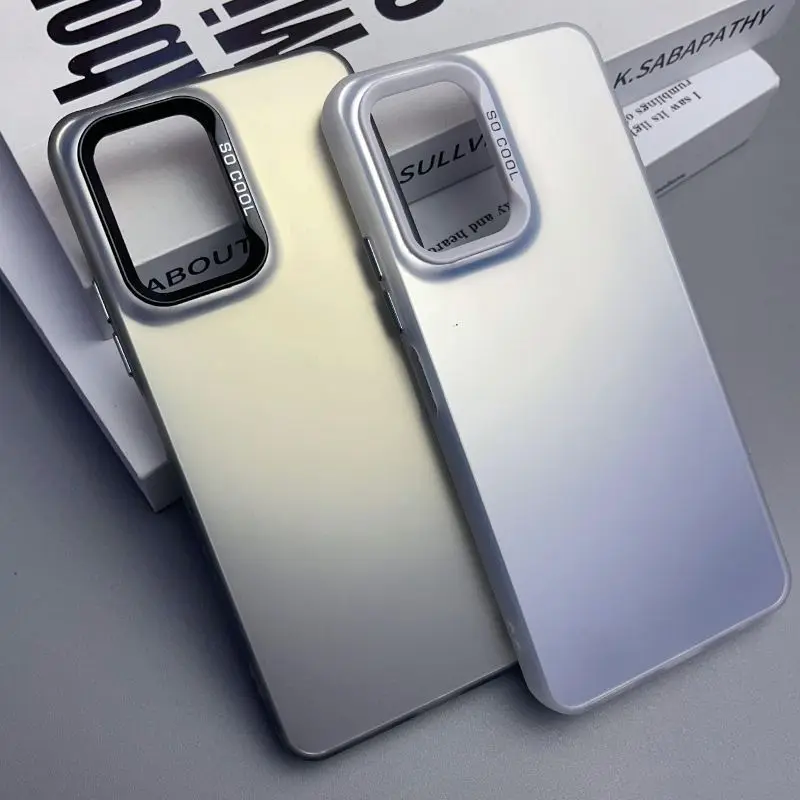 Matte Laser Colorful Bumper Armor Shockproof Phone Case