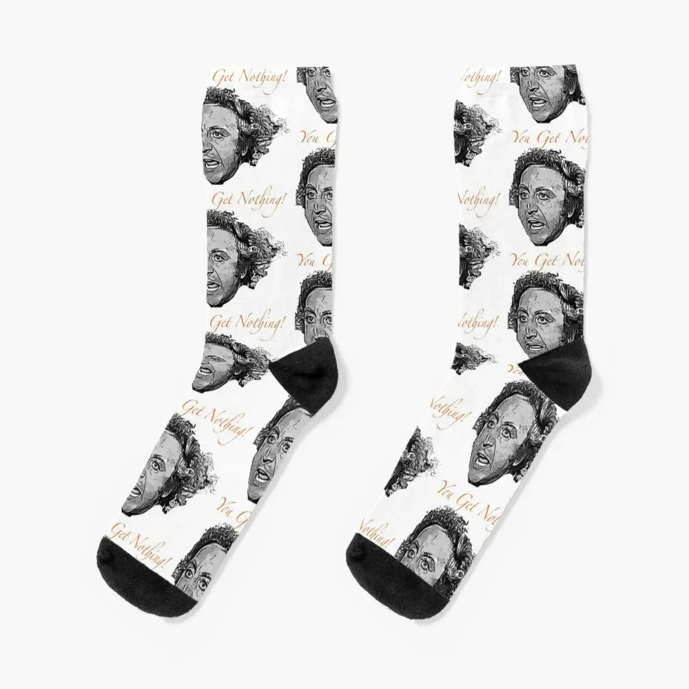 

You Get Nothing! Socks Novelties Lots cycling Running Men Socks Women's