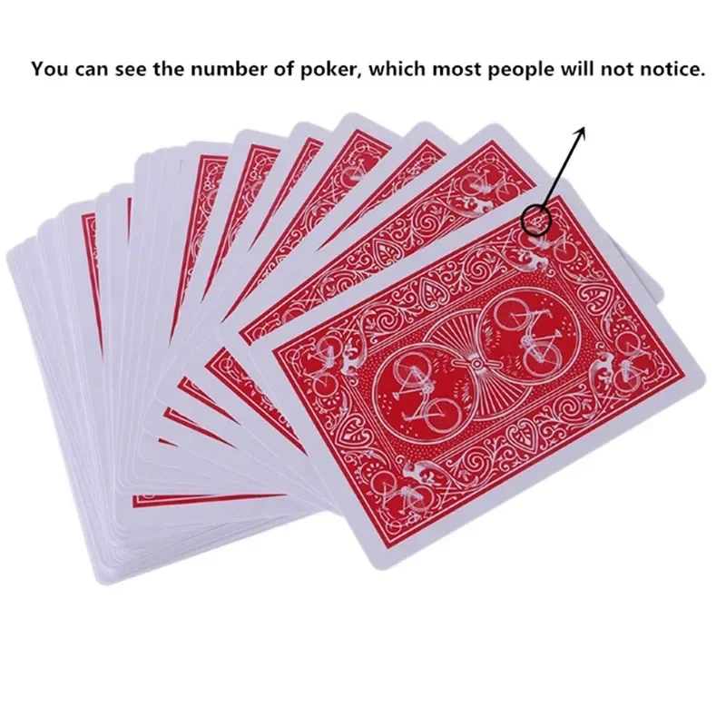 Playing Cards Secret Marked Stripper Deck Playing Cards Poker Cards Outdoor Entertainment Props