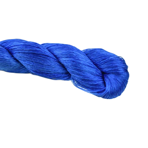 Vibrant 400m 100% Natural Silk Embroidery Floss in Red/Blue