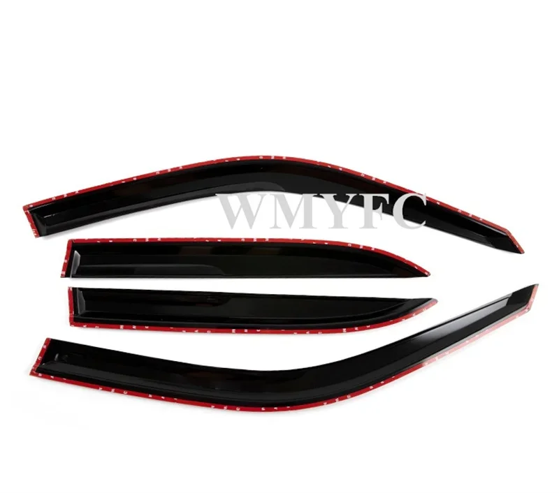 Side Window Deflector For Honda Civic Sedan 1996 -2000 Door Visor Vent Shades Sun Rain Guards Weather Shield Car accessory