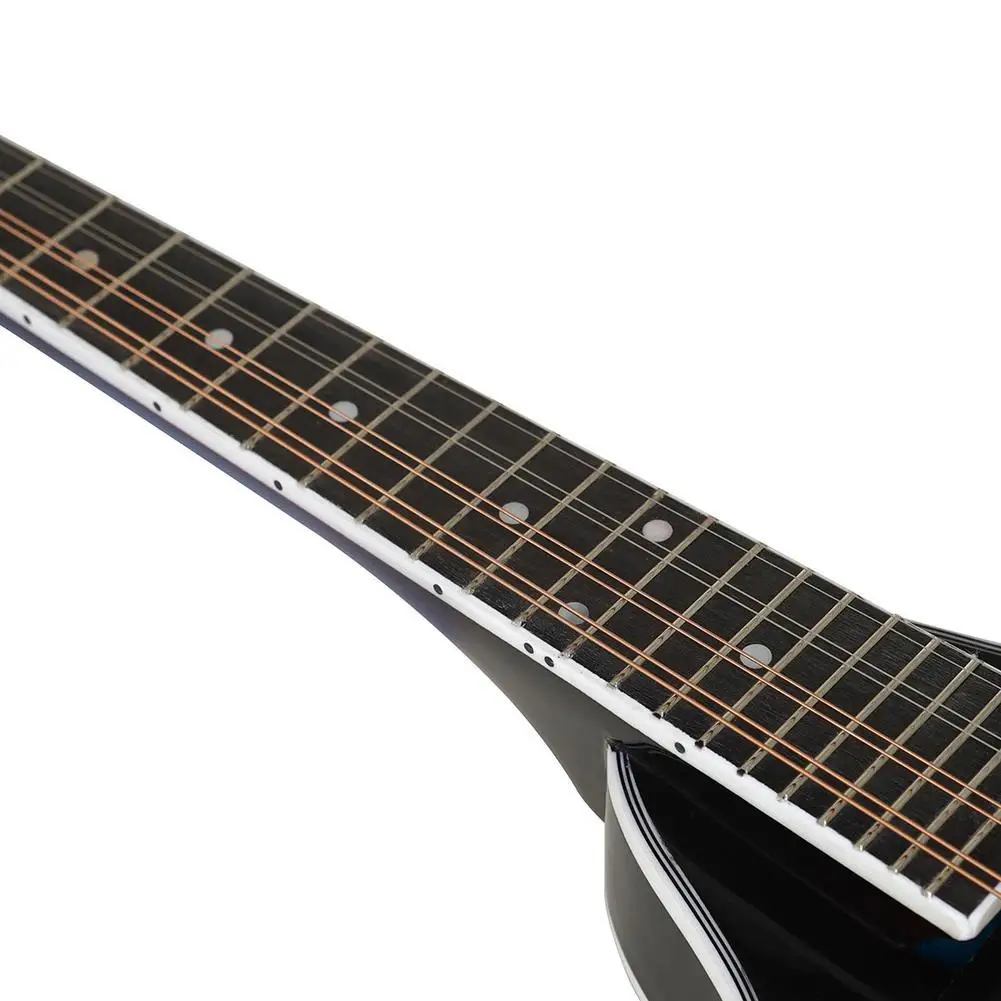 Mandolin 8 Strings Linden Wood Construction Acoustic Mandolin Musical Instrument for Beginner Children Students