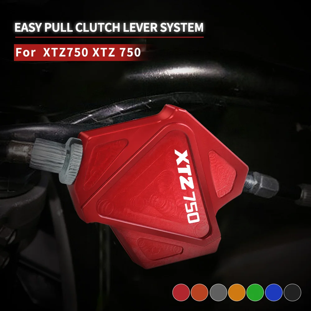 

For Yamaha XTZ750 XTZ 750 With Logo Motorcycle Accessories CNC Aluminum Stunt Clutch Levers Easy Pull Cable System Motocross