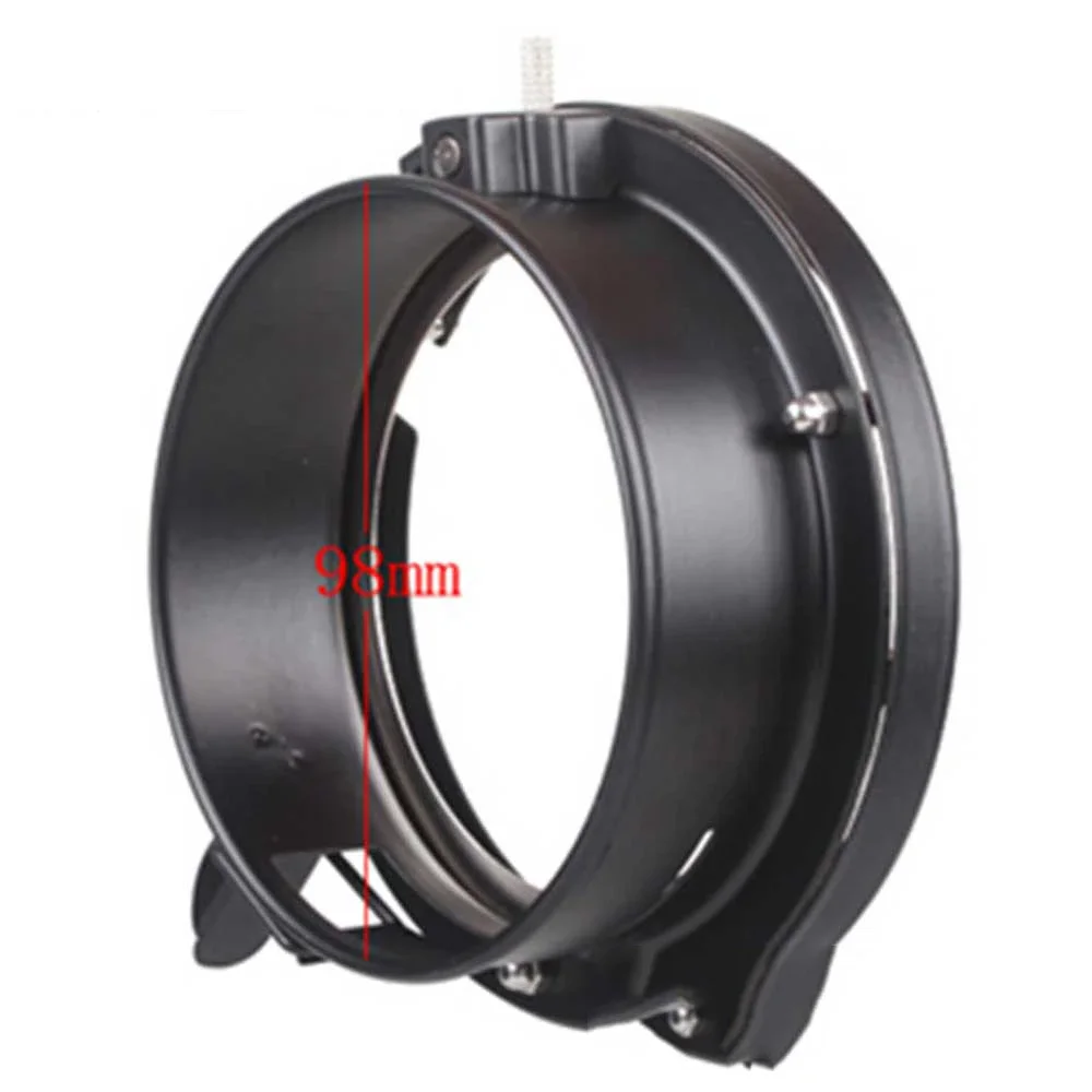 Godox Universal 미니 98mm 플래시 마운트-Bowens 마운트 링 어댑터 스튜디오 스트로브 Godox 160W 250W 300W