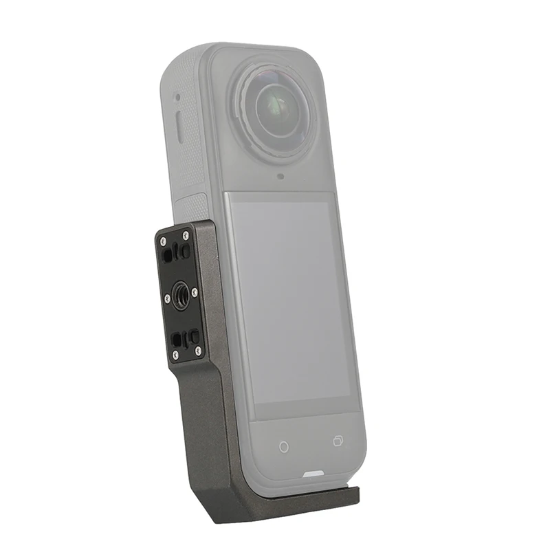 JOYSOG Quick-Release Mount L-Beugel Voor Insta360 X4 Camera Horizontale/Verticale Mount Beugel Base Adapter Accessoires
