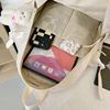 Girl Travel White Book Laptop Backpack New Female Trendy Color Student Bag Fashion Ladies College Backpack Cool Women School Bag 5