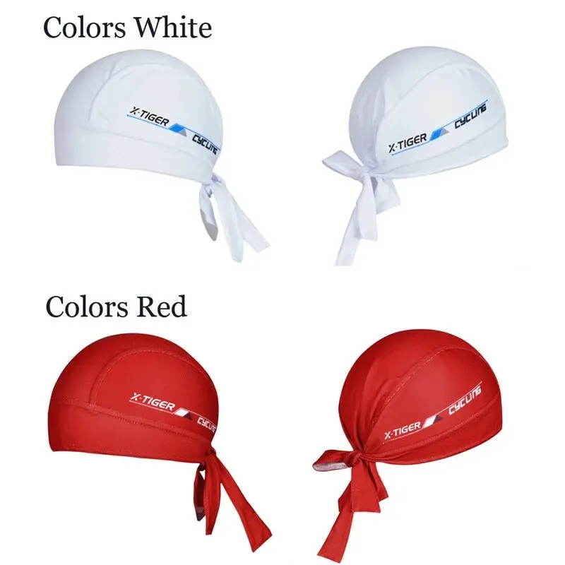 X-TIGER Cycling Hat 100% Polyester Breathable Cycling Headwear Summer Mountain Bike Ciclismo Scarf Quick-Dry MTB Bicycle Caps 6
