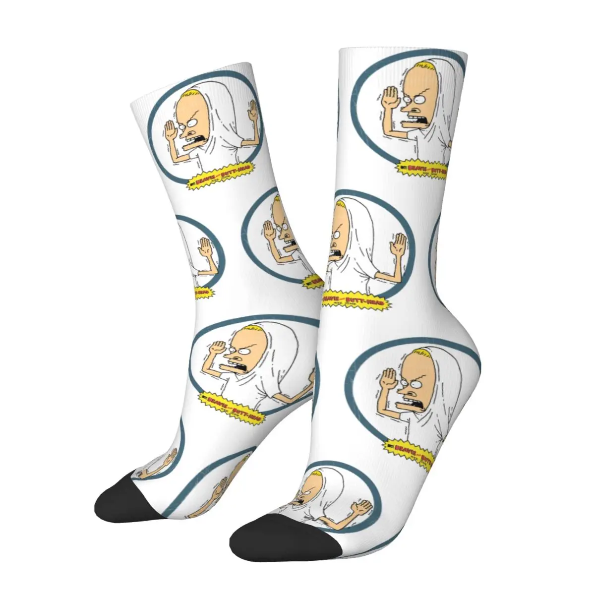 

Beavis уютные винтажные короткие носки с графическим рисунком Beavis, теплые женские маленькие подарки