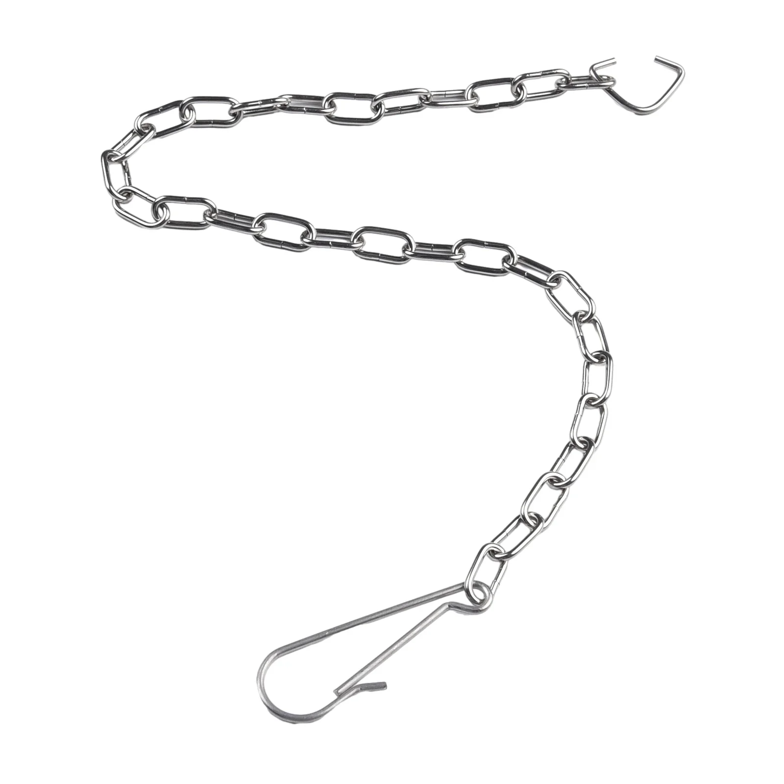 Chain Handle Chain Lift Parts Stainless Steel Toilet Toilet Flapper Practical Accessories 1pcs