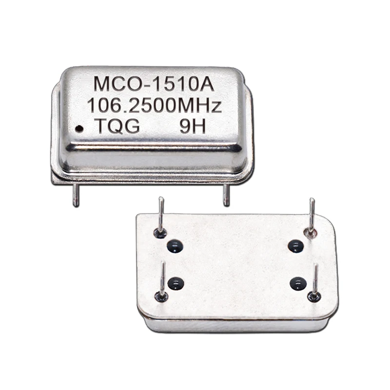 2PCS DIP-14 106.25M 106.25MHZ 106.250MHZ 직사각형 풀 사이즈 액티브 크리스탈 발진기 3.3V-5V 호환 15PF 20PPM 3.3v 5v