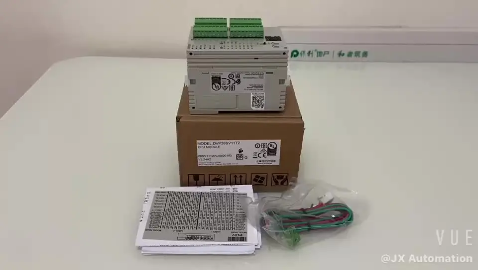 DVP24SV11T2 DELTA SV2シリーズ機能PLC DI10 AI2 DO12トランジスタ（NPN）24VDC PLC delta dvp24sv11t2 - hàng tháo máy giá rẻ