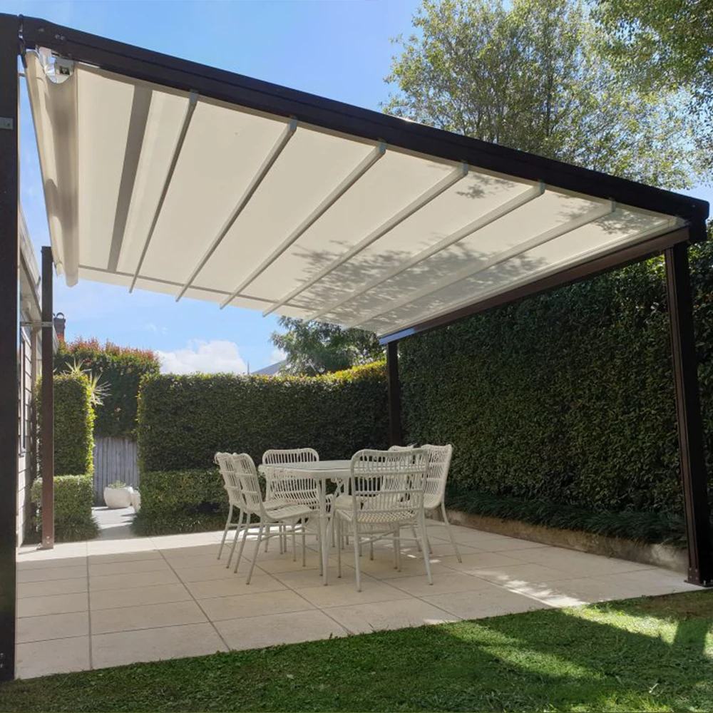 Tende Per Esterni |2x 155x200cm Tenda Per Pergola Impermeabile Nera | Tenda Da Esterno Per Terrazza Tenda Parasole Per Balcone 85498624