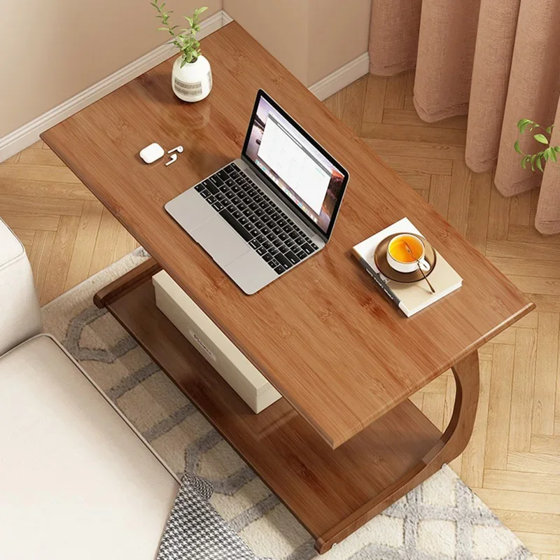 Wooden Nordic Side Table Modern Simple Fashionable Design Books Coffee Table Balcony Luxury Entryway Organizer Center Furniture