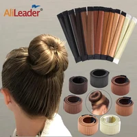 Alileader New Donut Headband Women Hair Accessories Girl Magic Hair Magic DIY Tool Bun Maker Sweet French Dish Made Hair Band 1