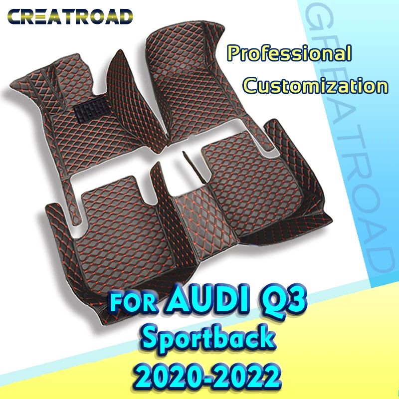 Car Floor Mats For Audi Q3 Sportback 2020 2021 2022 Custom Auto Foot