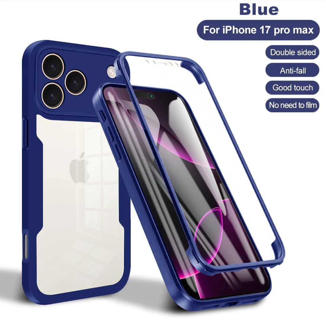 360 Full Body Shockproof Luxury Silicone Phone Case